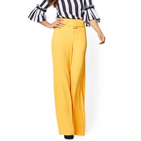 New York & Company Pants - Paperbag Waist New York and Co Palazzo Pants